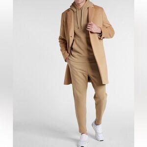 Brand new with tags Express camel topcoat. Description and care in pictures.